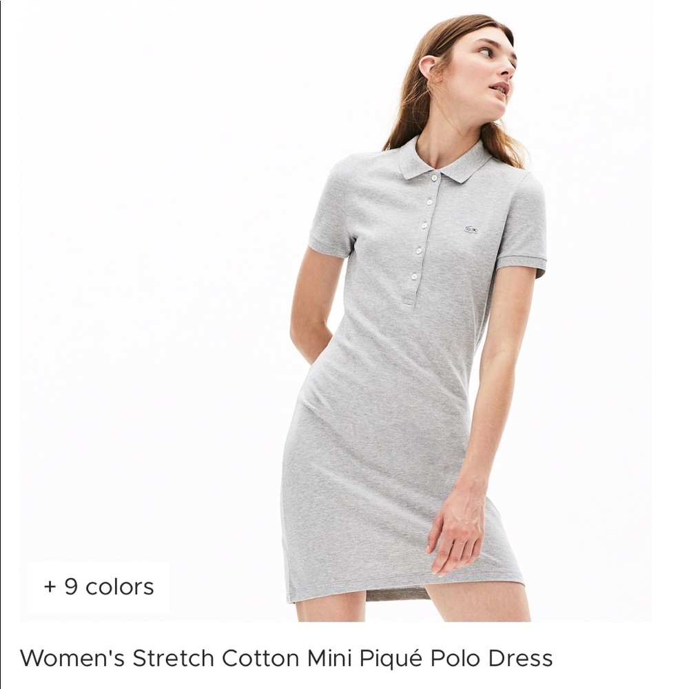 Women’s Stretch Mini Pique Polo Dress